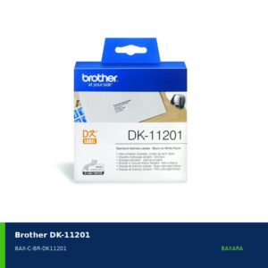 Brother DK-11201 – étiquettes adresse — visuel produit BAXARA.