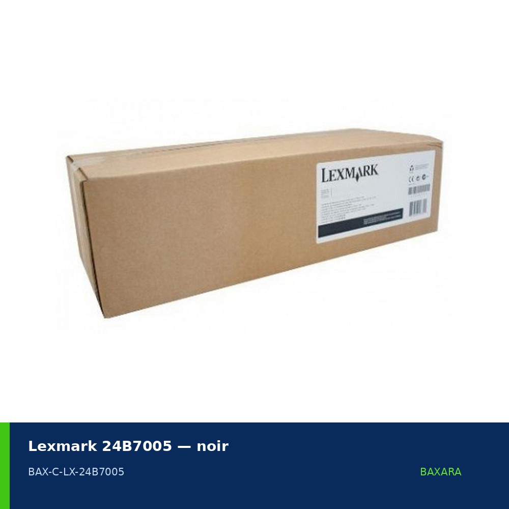 Toner Lexmark 24B7005 pour XM1342 — visuel produit BAXARA.