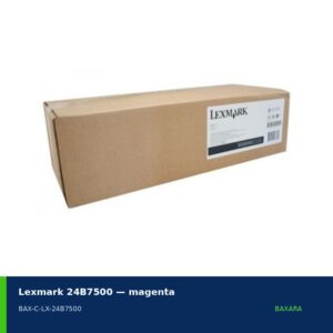 Toner Lexmark 24B7500 magenta — visuel produit BAXARA.