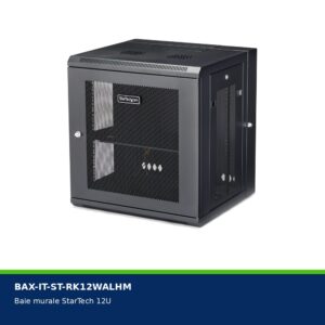 StarTech RK12WALHM – baie réseau murale 12U — visuel produit BAXARA.