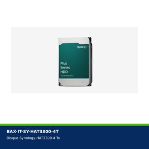 Disque Synology Plus HAT3300-4T – 4 To — visuel produit BAXARA.