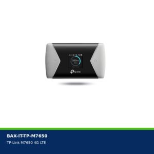 TP-Link M7650 – hotspot mobile 4G LTE Advanced — visuel produit BAXARA.