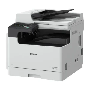 Copieur multifonction A3 monochrome Canon imageRUNNER 2425i sur fond blanc.