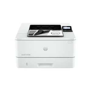 Imprimante laser monochrome HP LaserJet Pro 4003dw sur fond blanc.