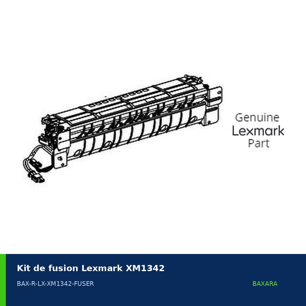 Kit de fusion Lexmark XM1342 – 220 V — visuel produit BAXARA.